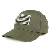 Armycrew USA Stone Flag Tactical Patch Structured Baseball Cap