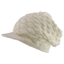 Armycrew Rasta RGY Ribbed Deep Crown Dreadlock Cotton Beanie Visored Hat