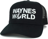 Armycrew XXL Oversize Wayne's World Embroidered Trucker Mesh Cap