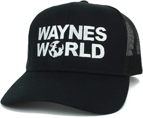 Armycrew XXL Oversize Wayne's World Embroidered Trucker Mesh Cap