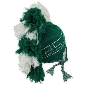 Armycrew Mohawk Irish Aviator Knit Ski Winter Beanie Hat with Braids