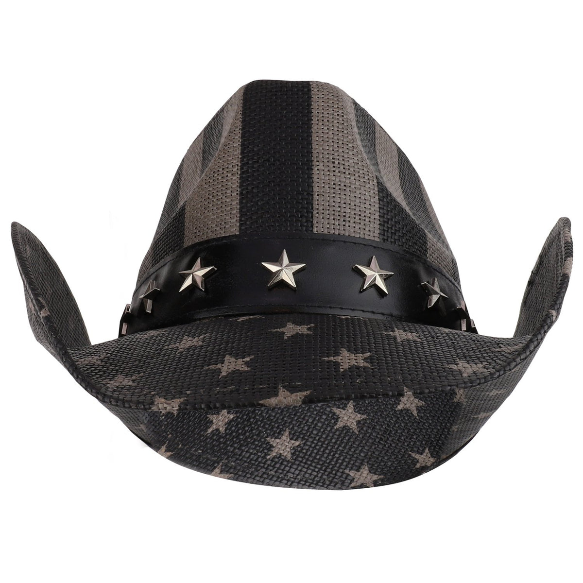 Armycrew American Flag Freedom Stripe Western Cowgirl Cowboy Hat