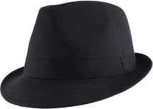Lightweight Fashionable Poly Woven Classic Fedora Hat
