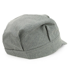 Armycrew Striped Rail Road Train Engineer Conductor Child Cap