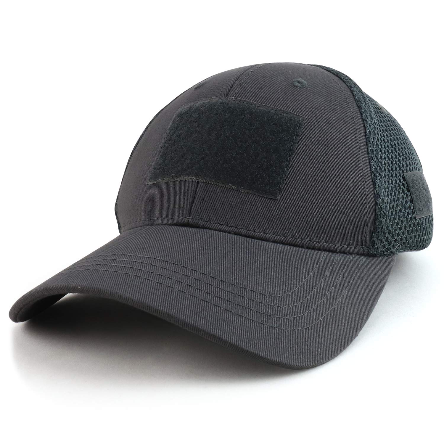 Armycrew Low Profile Air Mesh Tactical Cap with 6 Loop Patch Areas