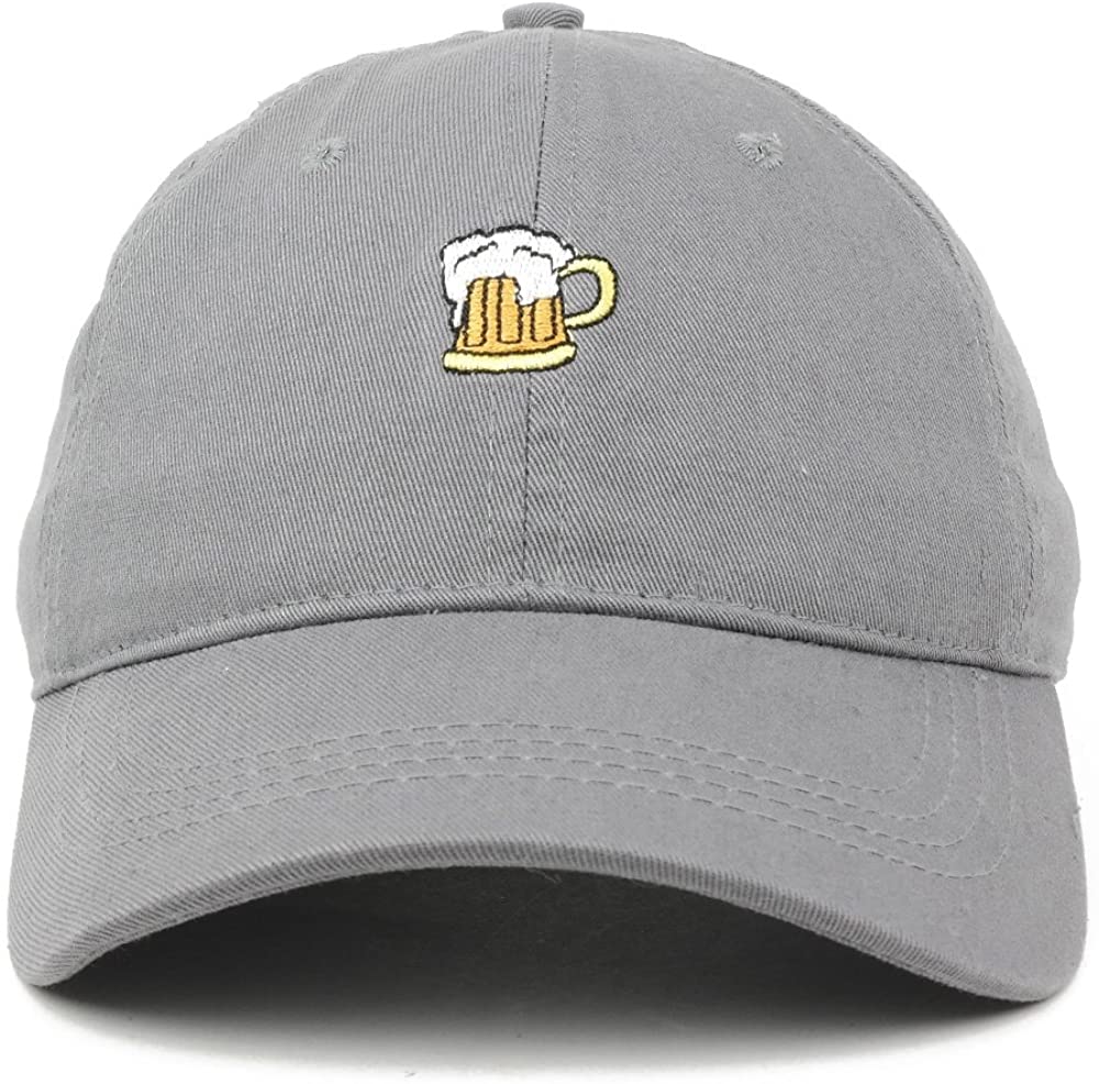 Beer Mug Emoji 100% Cotton Adjustable Baseball Dad Cap