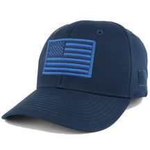 Armycrew USA Flag Navy Tactical Embroidered Patch Adjustable Structured Operator Cap