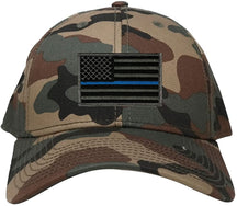 ARMYCREW Low Profile US American Flag Patch Camo Cap - WDL