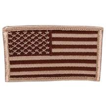 USA American Flag Embroidered Iron On Patch One Size
