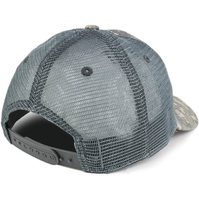 Low Profile Unstructured NASA, I Need My Space Embroidered Camo Mesh Trucker Cap
