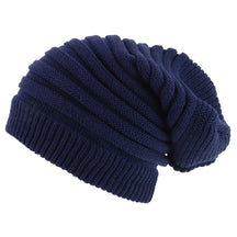 Armycrew Dreadlock Deep Crown Ribbed Long Knit Rasta Beanie
