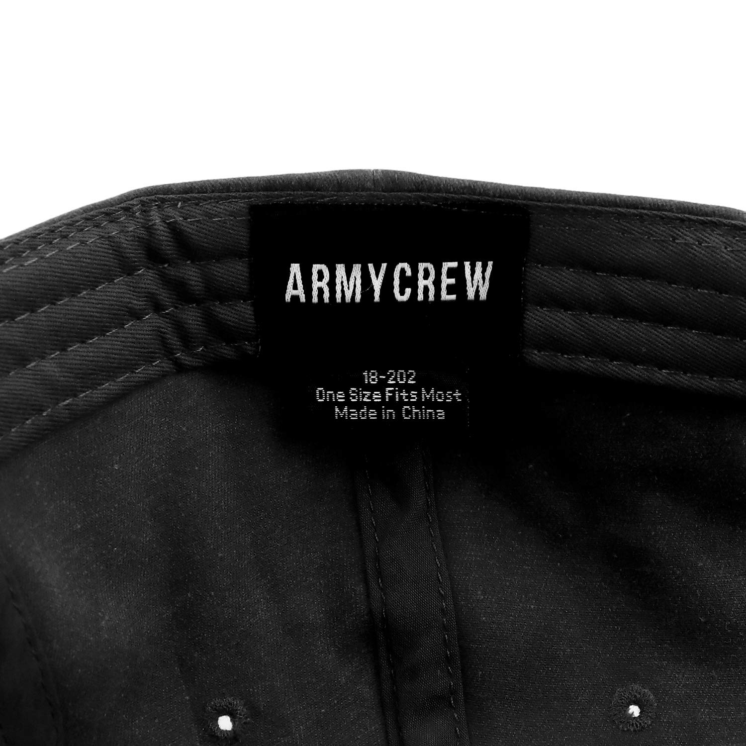 Armycrew XXL Oversize Big Washed Cotton Pigment Dyed Unstructured Baseball Cap - Black