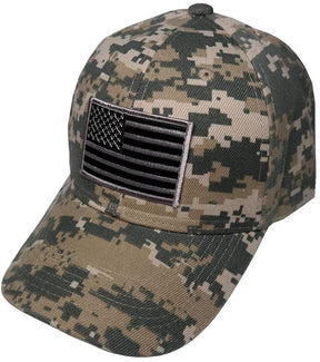 Armycrew Men's Army USA Flag Patch Cap