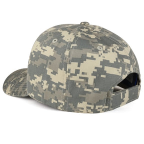 Armycrew American Flag Embroidered Camo Tactical Operator Structured Cotton Cap