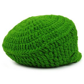 Armycrew Mario and Luigi Infant 2 Piece Outfit Crochet Hat and Pants - Luigi Green
