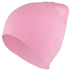 Superior Plain Cotton Blend Knit Short Winter Beanie Cap