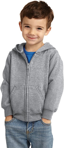 Armycrew Toddler Full-Zip Fleece Sweatshirt Basic Hoodie