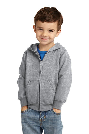 Armycrew Toddler Full-Zip Fleece Sweatshirt Basic Hoodie