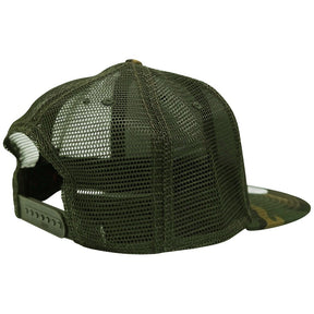 NASA Circular Insignia Meatball Embroidered Patch Logo Snapback Mesh Cap
