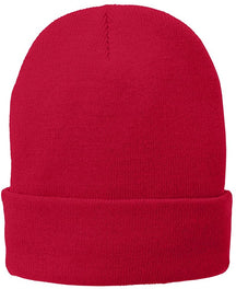 Armycrew Super Stretch Fine Gauge Winter Cuff Folded Long Beanie