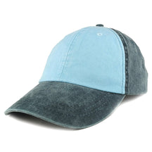Armycrew Two Tone Pigment Dyed Washed Unstructured Baseball Cap