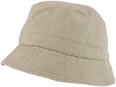Armycrew Soft Cotton Fisherman Polo Bucket Hat - Stone - S-M