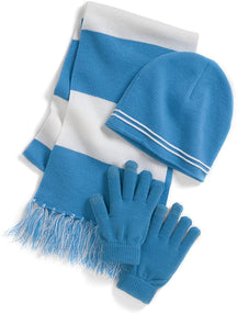 Cold Winter Essential Scarf Glove Beanie Set