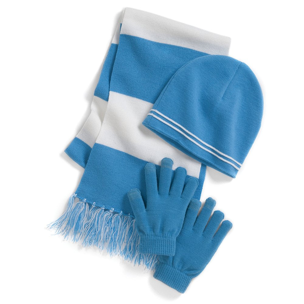 Cold Winter Essential Scarf Glove Beanie Set