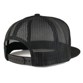 Armycrew 5 Panel California Thin Red Line Flag Patch Flatbill Mesh Cap