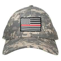 Armycrew Low Profile US American Flag Patch Camo Cap - ACU