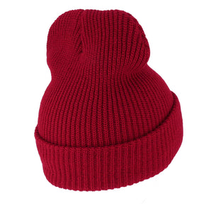G.I. Watch Cap with Cuff - Steve Zissou Life Aquatic Theme Beanie - Red
