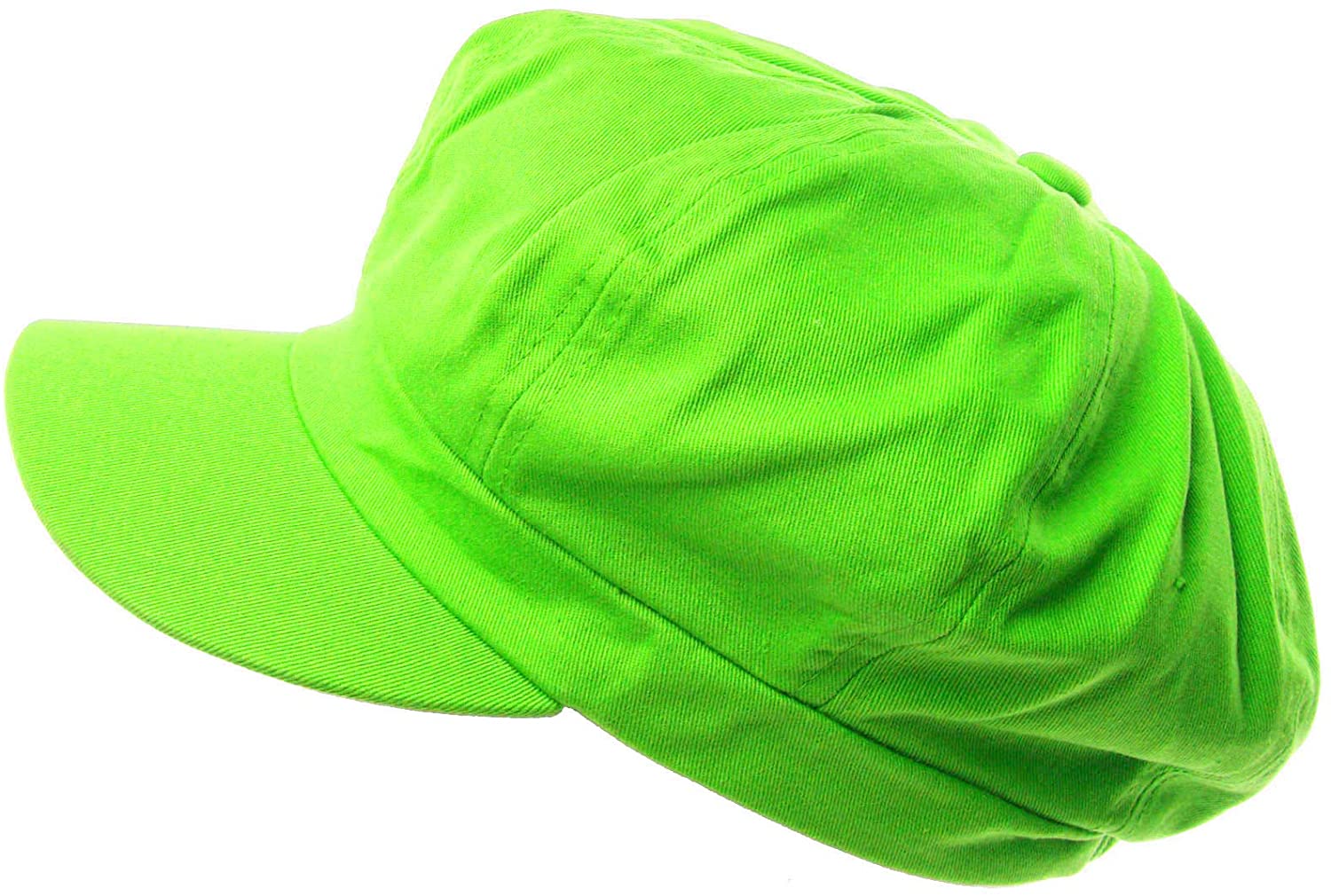 Summer 100% Cotton Plain Blank 8 Panel Newsboy Gatsby Apple Cabbie Cap Hat