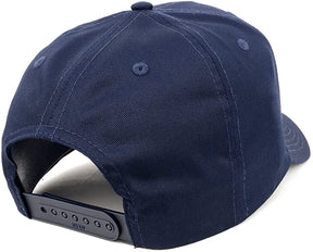 Armycrew XXL Oversize New Delaware State Flag Patch Adjustable Baseball Cap - Navy