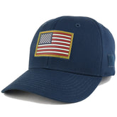 USA Original American Flag 3-D Rubber Tactical Patch Adjustable Structured Operator Cap