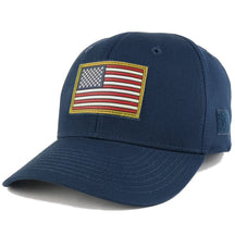 USA Original American Flag 3-D Rubber Tactical Patch Adjustable Structured Operator Cap