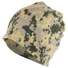 Armycrew Digital Camouflage Polyester Jersey Knit Lightweight Soft Beanie Cap