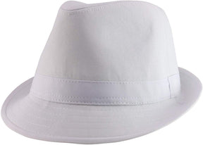Lightweight Fashionable Poly Woven Classic Fedora Hat