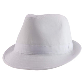 Lightweight Fashionable Poly Woven Classic Fedora Hat