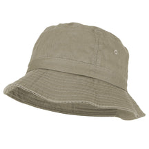 Armycrew Unlimited Youth Pigment Dyed Washed 100% Cotton Bucket Hat - Orange
