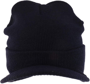 Armycrew Made in USA Soft and Comfy Winter Visor Beanie