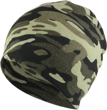 Armycrew Camouflage Polyester Super Soft Jersey Lightweight Beanie Hat