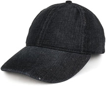 Armycrew Plain Denim Six Panel Unstructured Low Profile Baseball Cap