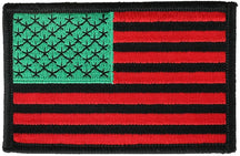 USA American Flag Embroidered Iron On Patch One Size