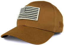 Armycrew USA Stone Flag Tactical Patch Structured Baseball Cap