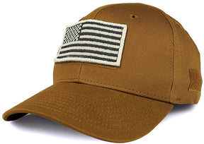 Armycrew USA Stone Flag Tactical Patch Strucutred Operator Baseball Cap