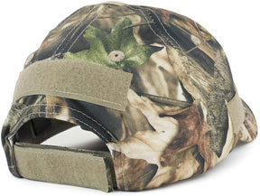Armycrew Structured HybriCam Cotton Tactical Cap with Loop Patch