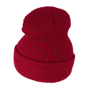 G.I. Watch Cap with Cuff - Steve Zissou Life Aquatic Theme Beanie - Red