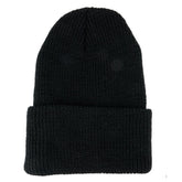 Made in USA, Genuine Wool Cuff Folded Watch Cap Long Beanie Hat