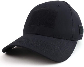 Armycrew Tactical Operator Ripstop Cotton Baseball Cap with Loop Patch