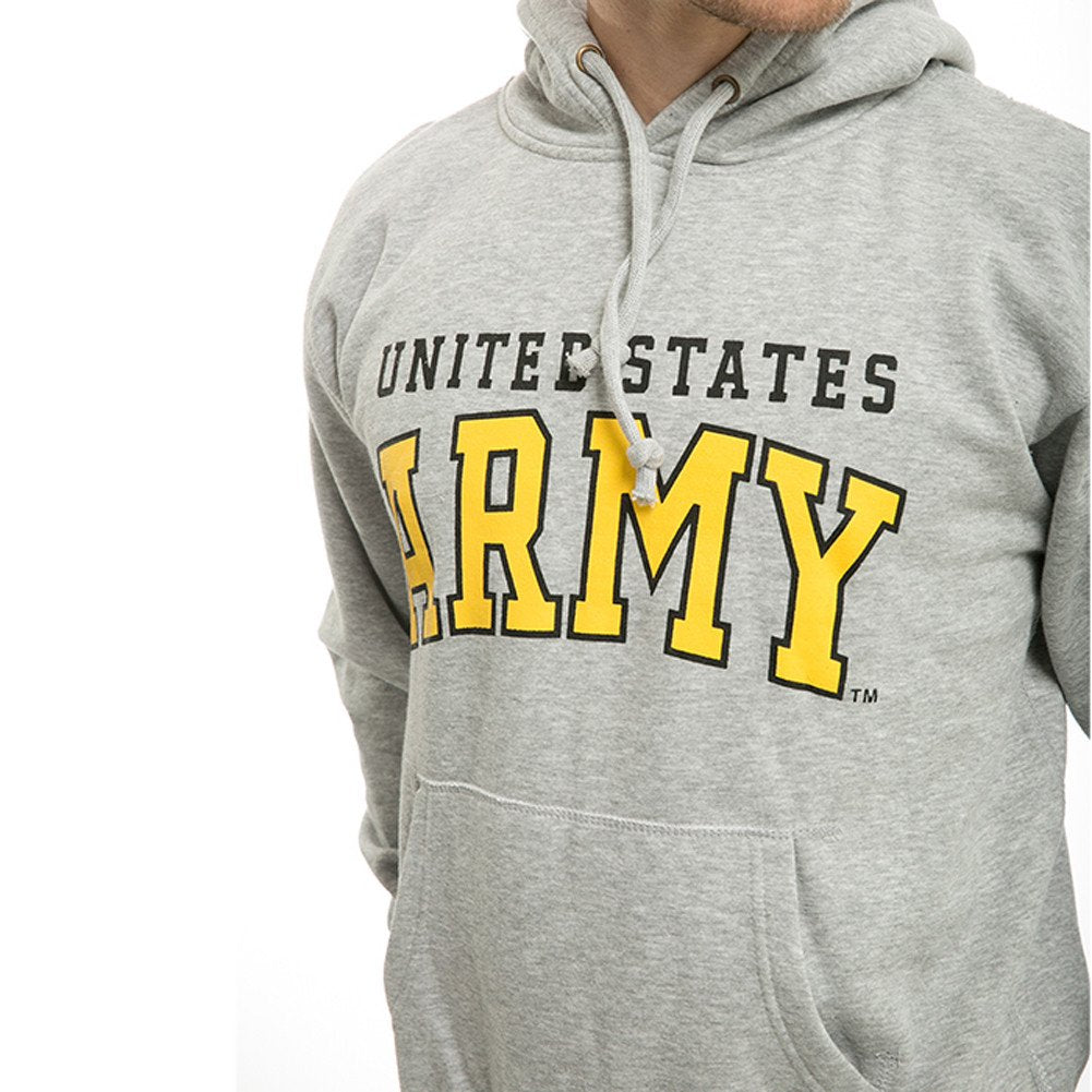 U.S. Military Fleece Pullover Hoodie - Army